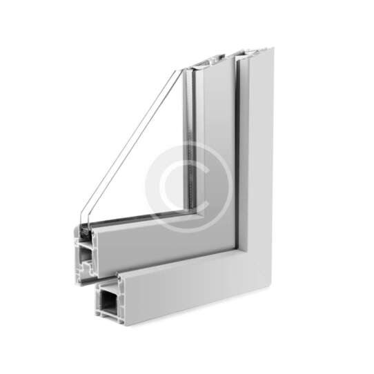 PVC Insulated Window with High Performance Glass